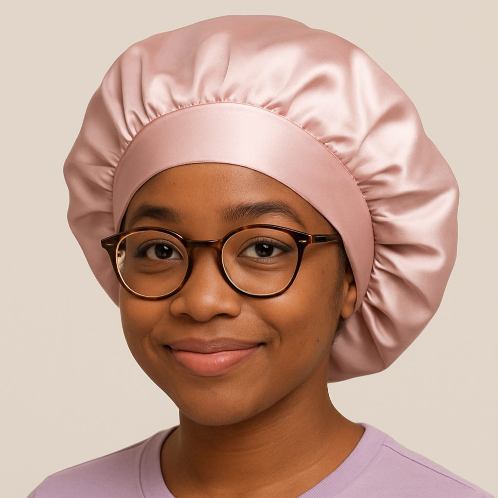 Lavender Dreams Satin Bonnet